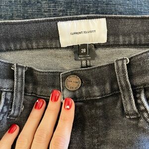 Current/Elliott Women's Gray Jeans